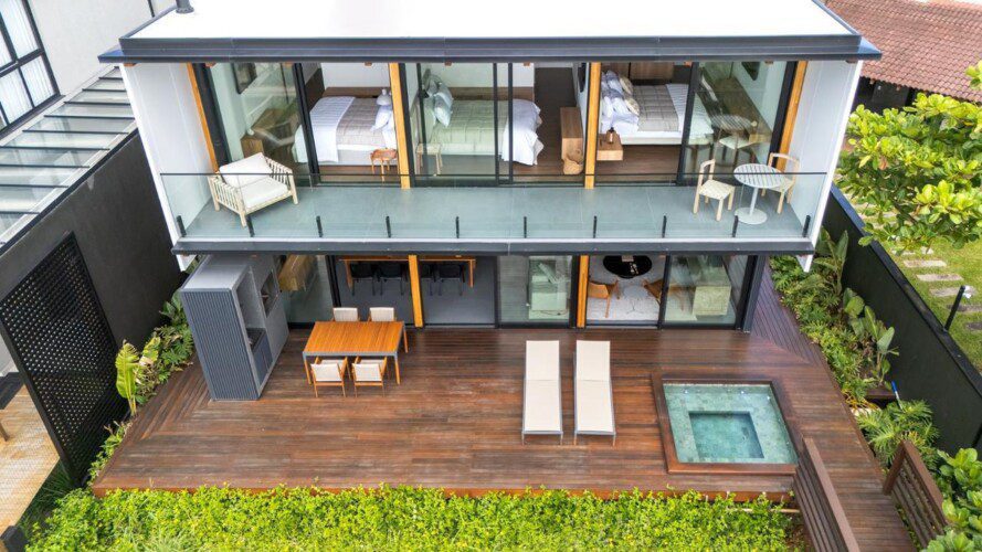 Casa frente mar em Bombinhas 1 1 - Aluguéis de verão em Bombinhas SC