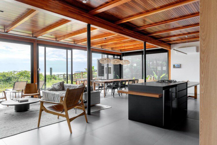 frente mar em Canto grande 1 1 - Aluguéis de verão em Bombinhas SC