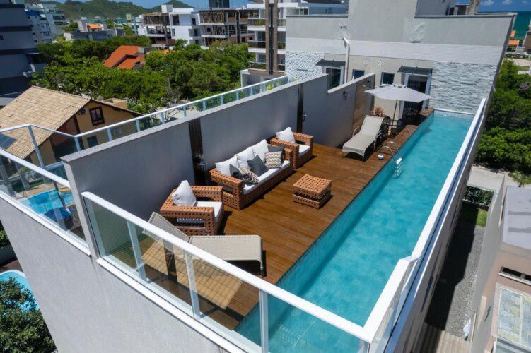 Bombinhas Cobertura duplex com piscina para locacao de temporada 3 - Aluguéis de verão em Bombinhas SC