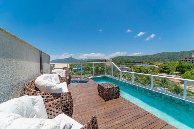 Cobertura duplex para locacao de temporada em bombinhas com piscina 8 - Aluguéis de verão em Bombinhas SC
